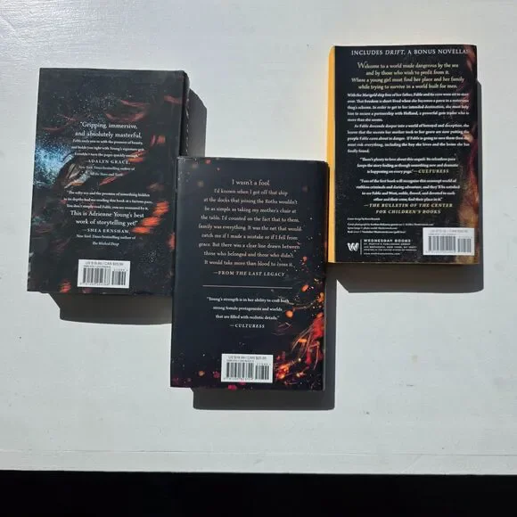 Fable, Namesake, and The Last Legacy by Adrienne Young YA Books Bundle - Picture 4 of 4
